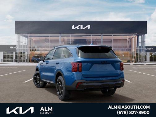 Mineral Blue 2026 Kia Sorento Hybrid SX Prestige