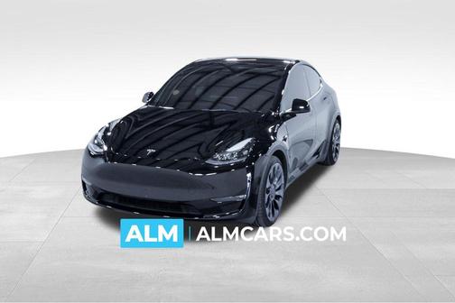 Solid Black 2023 Tesla Model Y Performance Dual Motor All-Wheel Drive