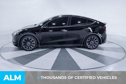 Solid Black 2023 Tesla Model Y Performance Dual Motor All-Wheel Drive