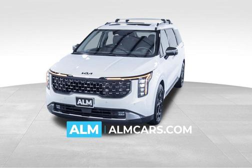 Snow White Pearl 2025 Kia Carnival Hybrid SX Prestige