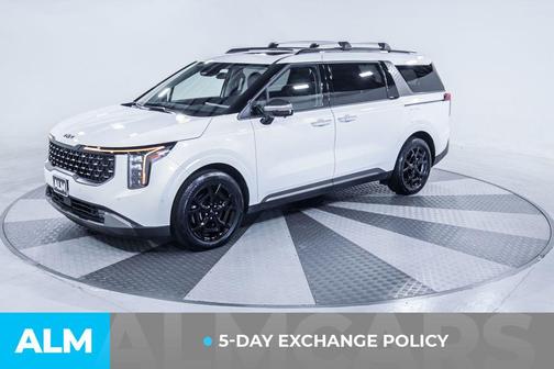 Snow White Pearl 2025 Kia Carnival Hybrid SX Prestige