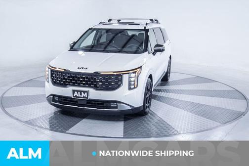 Snow White Pearl 2025 Kia Carnival Hybrid SX Prestige