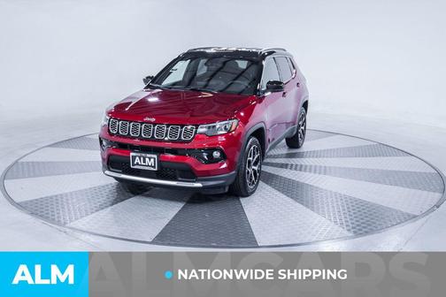 Red Hot Pearlcoat 2025 Jeep Compass Limited