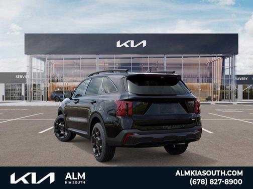 Aurora Black Pearl 2026 Kia Sorento Hybrid SX Prestige