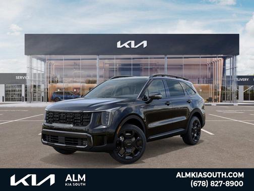 Aurora Black Pearl 2026 Kia Sorento Hybrid SX Prestige