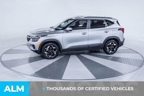 Steel Gray 2025 Kia Seltos EX