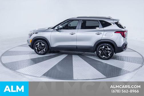Steel Gray 2025 Kia Seltos EX