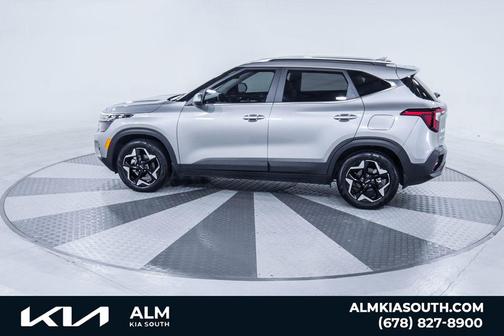 Steel Gray 2025 Kia Seltos EX