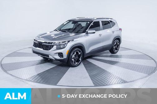 Steel Gray 2025 Kia Seltos EX