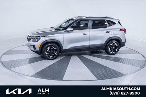 Steel Gray 2025 Kia Seltos EX