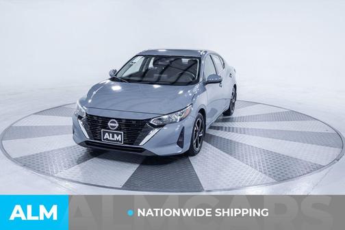 Atlantic Gray Metallic 2024 Nissan Sentra SV