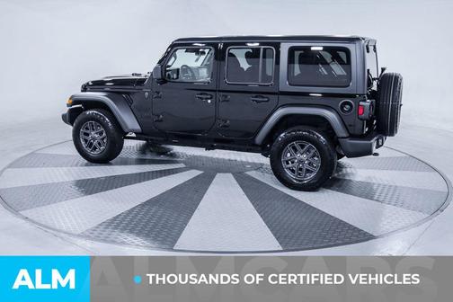 Black Clearcoat 2025 Jeep Wrangler Sport S