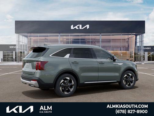 Cityscape Green 2026 Kia Sorento Hybrid EX
