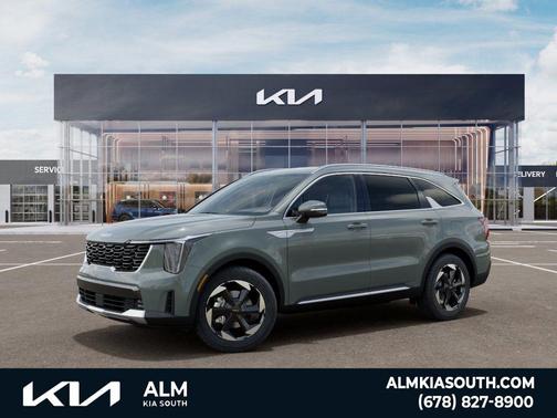 Cityscape Green 2026 Kia Sorento Hybrid EX