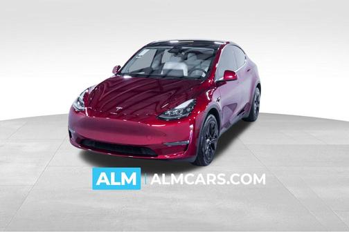 Ultra Red 2024 Tesla Model Y Long Range Dual Motor All-Wheel Drive