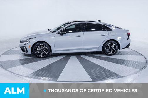 Wolf Gray 2025 Kia K5 GT-Line