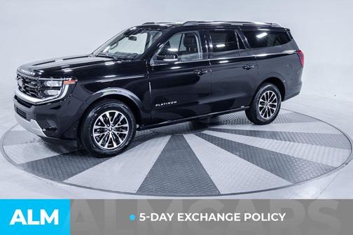 AGATE BLACK METALLIC 2025 Ford Expedition Max Platinum