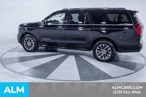 AGATE BLACK METALLIC 2025 Ford Expedition Max Platinum