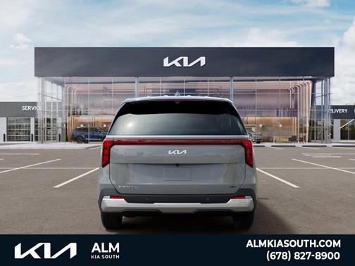 Ceramic Silver 2026 Kia Carnival Hybrid EX