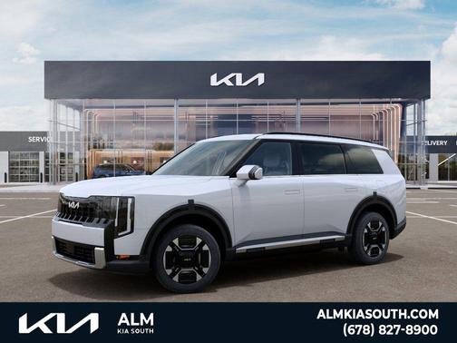 Glacial White Pearl 2027 Kia Telluride Hybrid EX