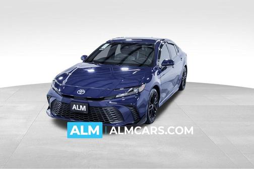 Reservoir Blue 2025 Toyota Camry SE