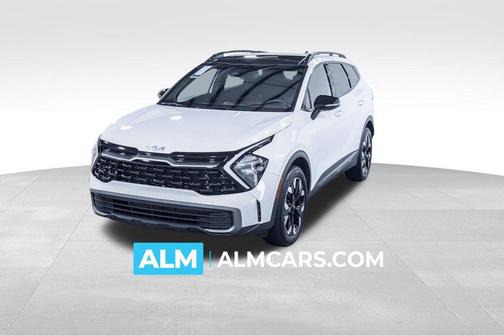 Glacial White Pearl 2023 Kia Sportage X-Line