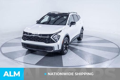 Glacial White Pearl 2023 Kia Sportage X-Line