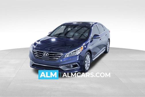 Lakeside Blue 2017 Hyundai SONATA Limited