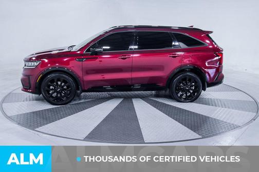 Passion Red 2023 Kia Sorento SX
