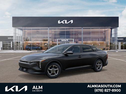 Gray 2026 Kia K4 LXS