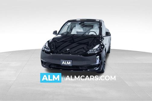 Solid Black 2024 Tesla Model Y Long Range Dual Motor All-Wheel Drive