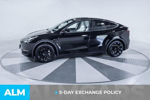 Solid Black 2024 Tesla Model Y Long Range Dual Motor All-Wheel Drive