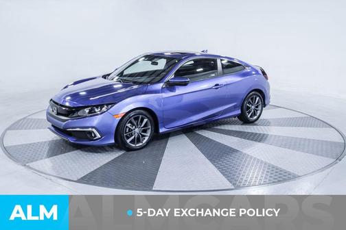 Aegean Blue Metallic 2020 Honda Civic EX