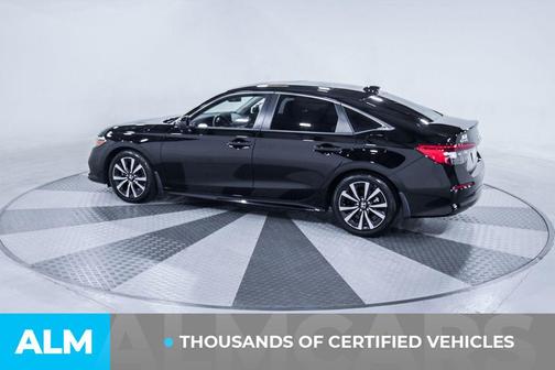 Crystal Black Pearl 2024 Honda Civic EX