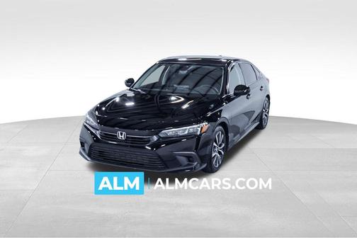 Crystal Black Pearl 2024 Honda Civic EX