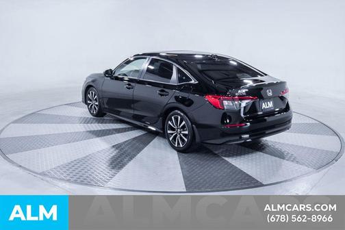 Crystal Black Pearl 2024 Honda Civic EX
