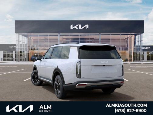 Glacial White Pearl 2027 Kia Telluride Hybrid EX