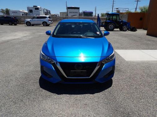 Electric Blue Metallic 2022 Nissan Sentra SV
