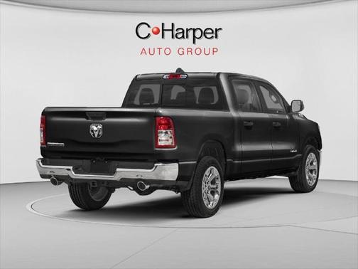 Diamond Black Crystal Pearlcoat 2023 RAM 1500 Big Horn Crew Cab 4x4 57' Box