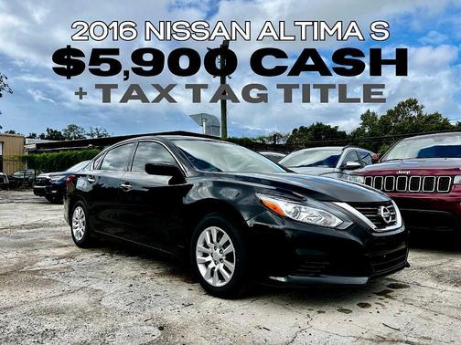 2016 Nissan Altima 25 S 4dr Sedan