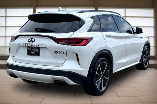 Radiant White 2023 INFINITI QX50 SPORT