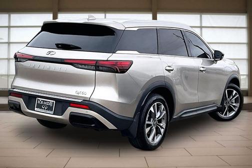 Warm Titanium 2023 INFINITI QX60 LUXE
