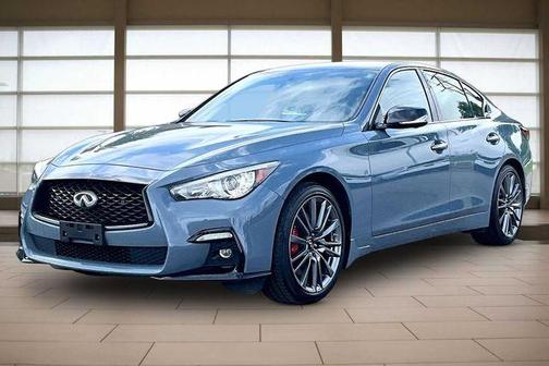 Slate Gray 2023 INFINITI Q50 RED SPORT 400
