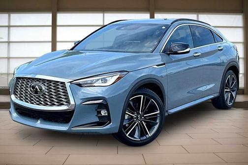Slate Gray 2025 INFINITI QX55 LUXE