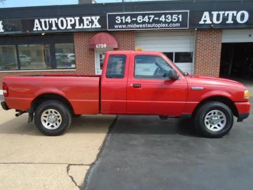 Red 2011 Ford Ranger XLT