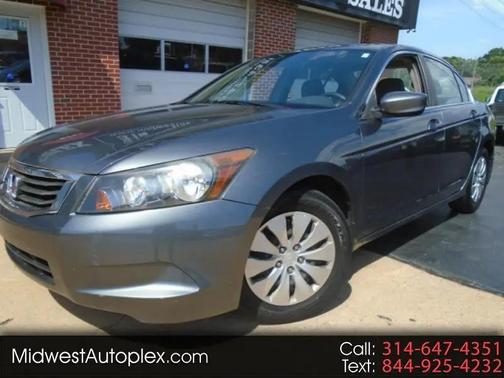 Gray 2009 Honda Accord LX sedan AT