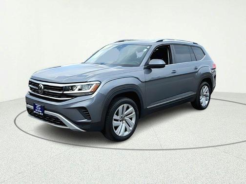 Platinum Gray Metallic 2021 Volkswagen Atlas 3.6L SEL
