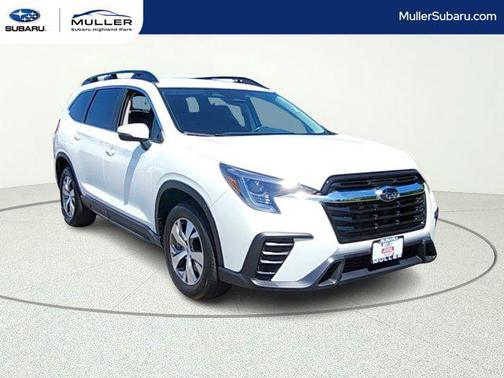 Crystal White Pearl 2023 Subaru Ascent Premium 7-Passenger