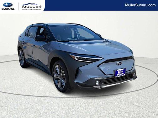 Harbor Mist Gray Pearl 2-Tone 2023 Subaru Solterra Touring