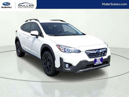 Crystal White Pearl 2021 Subaru Crosstrek Premium